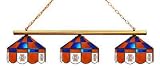 Illinois Fighting Illini 3-Light Executive Game Table Light NCAA College Athletics