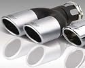 Tajco 4254 Auspuffblende Twin rund