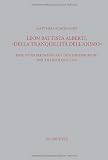 Produkt-Bild: Leon Battista Alberti, "Della tranquillit&agrave; dell'animo": Eine Interpretation auf dem Hintergrund der antiken Quellen (Beitr GE Zur Altertumskunde)