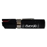 Fury OC 18% Aerosol Red Pepper Spray Removable Pocket Clip, .75-ounce, Stream