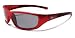 P4 Polarized Super Light Frame Sunglasses for Fishing & Active Lifestyles (Crimson)