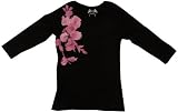Nicole Miller New York 3 Quarter Length Tee, Black