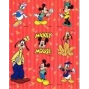 Mickey and Friends Stickers (4 Sheets) by