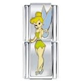 Clearly Charming Tinkerbell Full Body Peter Pan Disney Italian Charm