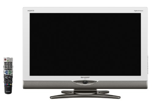【エコポイント対象商品】 SHARP LED AQUOS 32V型 地上・BS・110度CSデジタルハイビジョン液晶テレビ LEDバックライト ホワイト系 LC-32SC1-W