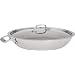 All Clad Stainless Steel 13 Inch Paella Pan with Lid 31KzZBmG33L. AA75 All Clad Stainless Steel 13 Inch Paella Pan with Lid