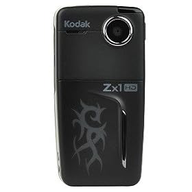 Kodak Zx1 1.6MP 2x Digital Zoom 720p High Definition Weather-Resistant Pocket Video Digital Camera/Camcorder (Black)