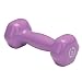Body Solid Tools BSTVD2 2-Pound Vinyl Dumbbell (Light Purple)