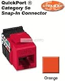 5G108-RO5 Leviton QuickPort Category 5e Connectors