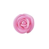 Lucks Royal Icing Roses Large Party Pink Rose, 72 pk