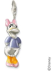 Thomas Sabo Daisy Duck Disney Charm, Sterling Silver