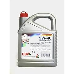 5W/40 DBV-Syntetik-Motoren�l 5 Liter