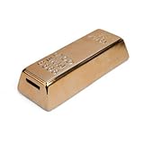 Kikkerland Gold Bar Coin Bank