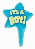 It's a Boy - Star Cupcake Picks - 12ct