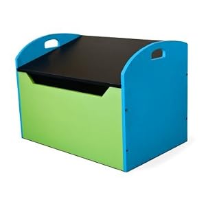 Kids Toy Chest Color: Blue Green