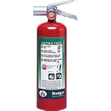 Fire Extinguisher w/ Wall Hook (5lb Halotron I)
