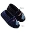 Little Sailor Black Slippers Size5/6