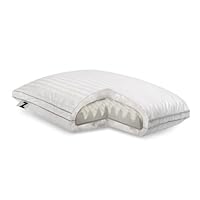 Z by Malouf Convolution Gelled Microfiber with Convoluted Memory Foam Bed Pillow, Standard