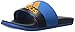 adidas Men's Adilette SC, Collegiate Navy/Orange/Shock Blue, 9