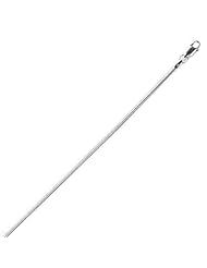 Sterling Silver 18 Inch Snake 050 Chain (2mm)