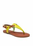 t-strap sandals 6.5 LIME