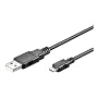 USB Kabel Verbindungskabel A Stecker > micro B Stecker 0,6 m