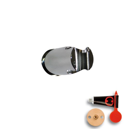 nie wieder bohren DK012 draad Duschkopfhalter, verchromt inklusive nie wieder bohren - Befestigungstechnik