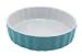 BIA Cordon Bleu 5-Inch Round Quiche, Set of 4, Two-Tone Jade/White