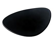 Alessi Colombina Saucer for Mocha Cup, Black, Set of 6 (FM10/77 B)