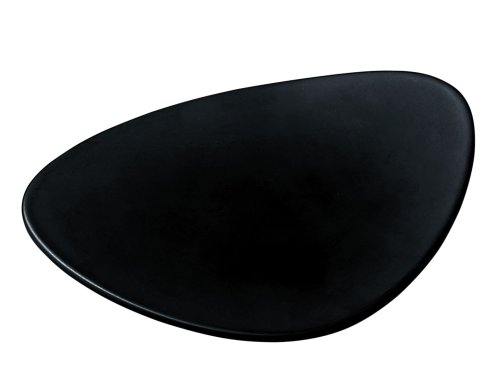 Alessi Colombina Saucer for Mocha Cup, Black, Set of 6 (FM10/77 B)