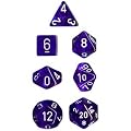 Polyhedral 7-Die Translucent Dice Set
