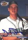 Josh Pressley, Orlando Rays - Devil Rays Affiliate Autographed Card