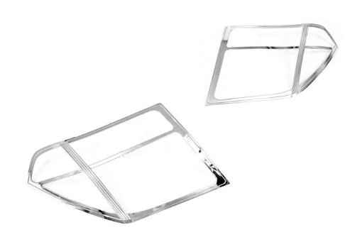 Chromesupply Nissan Navara Frontier D40 Chrome Head Light Cover Trim