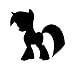 Pack of 3 Twilight Sparkle Stencils Made from 4 Ply Mat Board 16x20x 11x14, 8x10