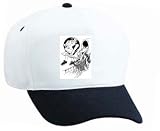 White Cap with pollutants, "toxic waste", earth, sludge, anthropomorphism