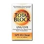 Fallene Total Block Clear Sunblock UVA/UVB Sun Protection, SPF 65 - 2 Oz