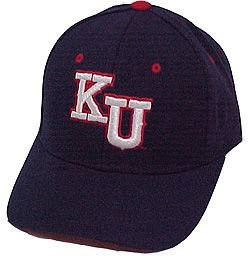 Buy Kansas Jayhawks Zephyr DH Fitted Cap by Zephyr Graf-X