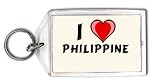 I Love Philippine Keychain