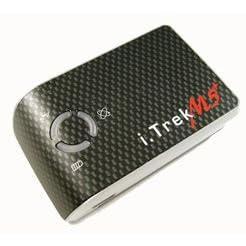 i.Trek-M5+: i.Trek M5+ Bluetooth GPS Receiver (51 ch MTK, 28hrs, WAAS, Auto On/Off)