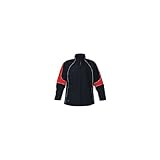 STORMTECH BLAZE TRACK JACKET >> LG,BLACK / SPORT RED / WHITE