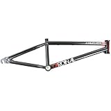 Cardinal Ambassador BMX Bike Frame - 21 Inch - ED Black