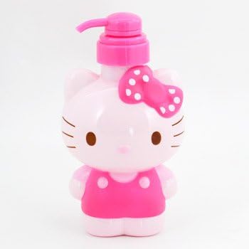 Hello Kitty Pump Bottle: Pink Polka Dot Bow