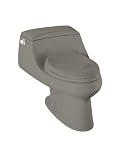 KOHLER K-3466-K4 San Raphael One-Piece Elongated Toilet, Cashmere