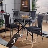 Cierra 5-Piece Dining Set - Hillsdale 4637DTBCBLK
