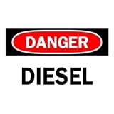Chemical & Hazardous Materials Sign (B-401; Black/Red on White; DANGER; BradyTuff Plastic) [PRICE is per EACH]