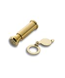 Baldwin 0155.030 Door Observ-o-scope, Polished Brass
