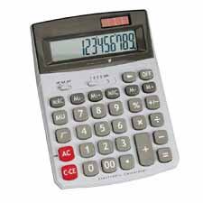 Click here to buy Compucessory Desktop Calculator, Dual Power, 12-Digit, 5-4 5x7-3 5x2 by Compucessory.