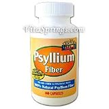 Psyllium Fiber Caps 160 Capsules, 21st Century