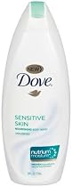 Dove Moisturizing Nourishing Body Wash, Unscented, Sensitive Skin, 24-Ounce Bottles (Pack of 3)