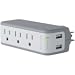 Belkin BZ103050QTVL 3 Outlet Wall Mount Mini Surge Protector with USB Charger
